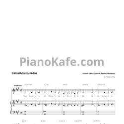 Ноты Antonio Carlos Jobim & Newton Mendonça - Caminhos cruzados - предпросмотр