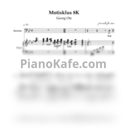 Ноты Georg Ots - Mõtisklus - предпросмотр