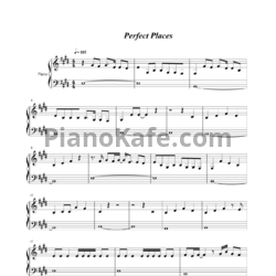 Ноты Lorde - Perfect places - предпросмотр