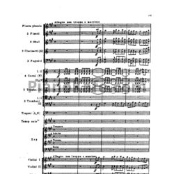 Ноты Пётр Чайковский - Хор к юбилею О.А. Петрова - предпросмотр