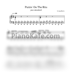 Ноты Irving Berlin - Puttin’ On The Ritz (Jazz Standard) - предпросмотр