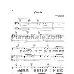 Ноты Counting Crows - Omaha - предпросмотр