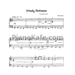 Ноты Martha Mier - Sneaky business