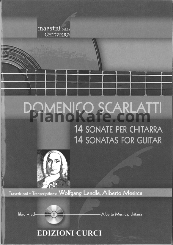 Ноты Д. Скарлатти - 14 сонат для гитары (Сборник) - PianoKafe.com