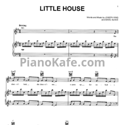 Ноты The Fray - Little house - предпросмотр