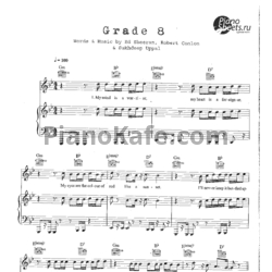Ноты Ed Sheeran - Grade 8 - предпросмотр