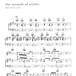 Ноты Sting - Mercury falling (Книга нот) - предпросмотр