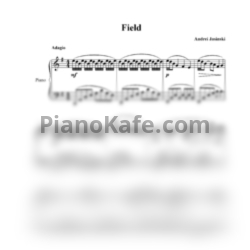 Ноты Andrew Jasinski - Field - предпросмотр