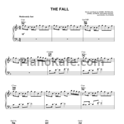 Ноты Imagine Dragons - The fall - предпросмотр