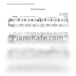 Ноты Ray Charles - Hit the road jack (Переложение А. Васильевой) - предпросмотр