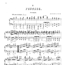 Ноты А. Йенсен - Свадебная музыка. 4 пьесы для фортепиано в 4 руки (Op. 45) - предпросмотр