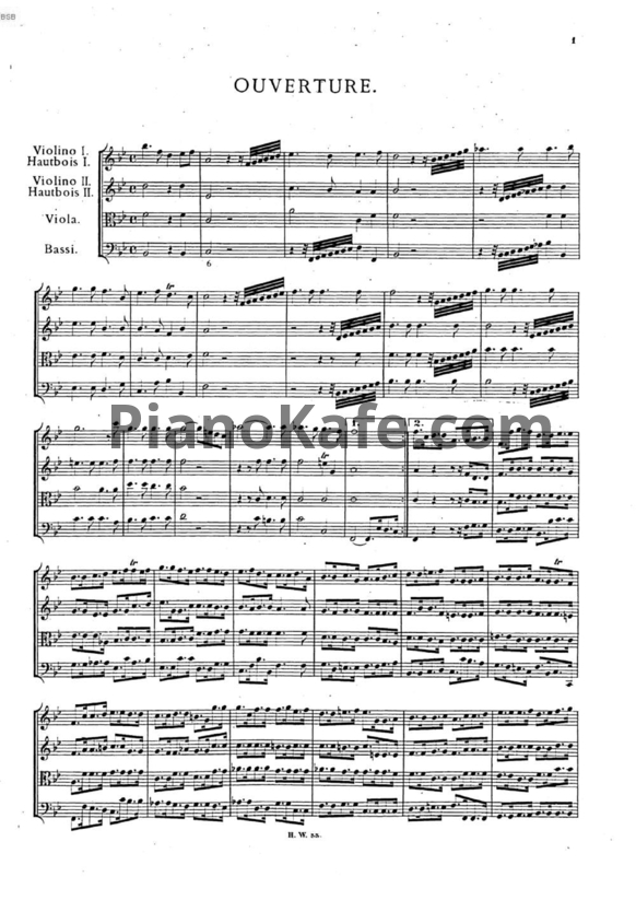 Ноты Георг Гендель - Опера "Альмира" (HWV 1) - PianoKafe.com
