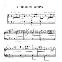 Ноты Владимир Ребиков - Силуэты (Op. 31) - предпросмотр