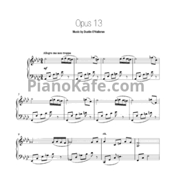 Ноты Dustin O'Halloran - Opus 13