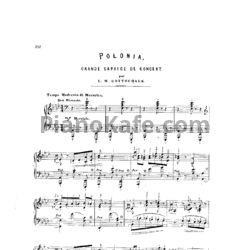 Ноты Луи Моро Готшалк - Polonia (Op. 43) - предпросмотр