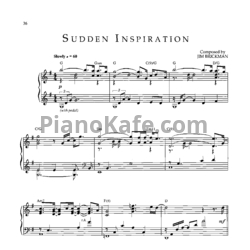 Ноты Jim Brickman - Sudden inspiration - предпросмотр