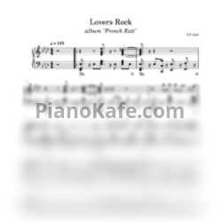 Ноты TV Girl - Lovers rock - предпросмотр