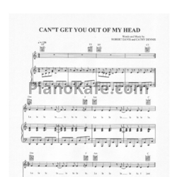 Ноты Kylie Minogue - Can't get you out of my head