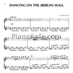 Ноты David Lanz - Dancing on the (Berlin) wall - предпросмотр