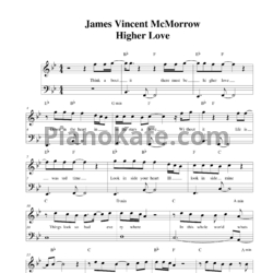 Ноты James Vincent McMorrow - Higher love