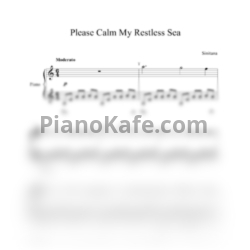 Ноты Sinitana - Please calm my restless sea - предпросмотр