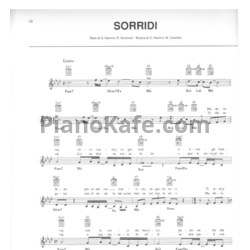 Ноты Gianna Nannini - Sorridi - предпросмотр