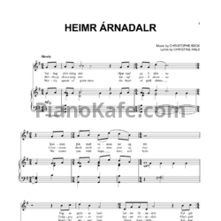 Ноты Christophe Beck - Frozen (Книга нот)