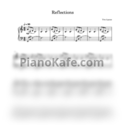 Ноты Two Lanes - Reflections - предпросмотр