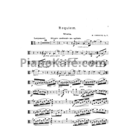 Ноты Михаил Гнесин - Реквием (Op. 11) - предпросмотр