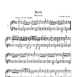 Ноты Корнелиус Гурлитт - 20 пьес (Op. 101) - предпросмотр