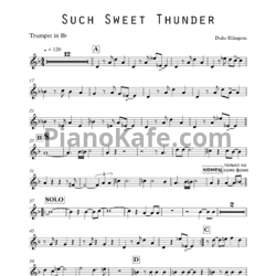 Ноты Duke Ellington - Such sweet thunder (Партии инструментов) - предпросмотр
