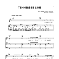 Ноты Daughtry - Tennessee line - предпросмотр