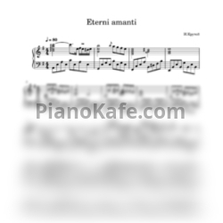 Ноты Игорь Крутой - Eterni amanti (Вечные любовники) - предпросмотр