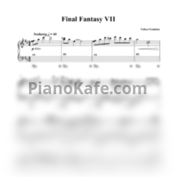 Ноты Nobuo Uematsu - Final Fantasy VII - предпросмотр