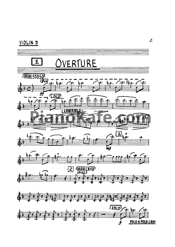 Ноты Richard Rodgers - South Pacific (Партии инструментов) - PianoKafe.com