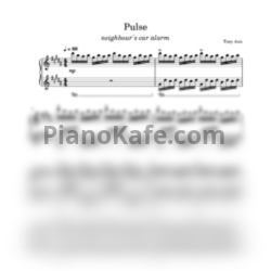 Ноты Tony Ann - Pulse - предпросмотр