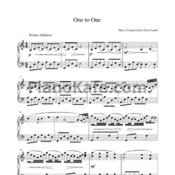 Ноты Giles Lamb - One to one