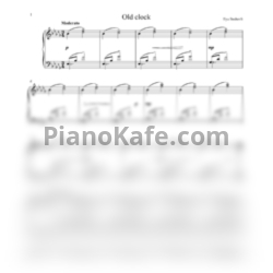 Ноты Ilya Beshevli - Old clock - предпросмотр
