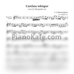 Ноты Marquinho sax - Careless whisper - предпросмотр
