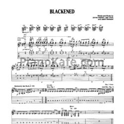 Ноты Metallica - And justice for all (Книга нот) - предпросмотр