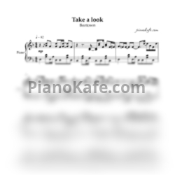 Ноты Boztown - Take a look (Piano cover)