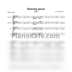 Ноты Abba - Dancing queen (Хоровая партитура) - предпросмотр