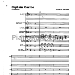 Ноты Dave Grusin - Captain caribe (Партитура) - предпросмотр
