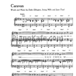 Ноты Duke Ellington - Caravan - предпросмотр