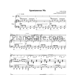 Ноты Lindsey Stirling - Spontaneous me