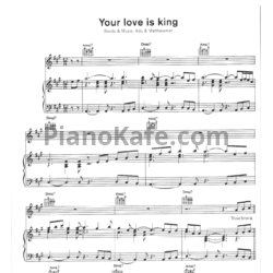 Ноты Sade - Your love is king - предпросмотр