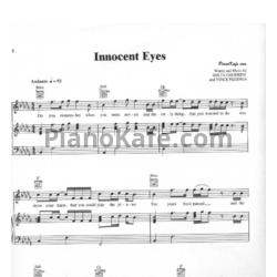 Ноты Delta Goodrem - Innocent Eyes - предпросмотр