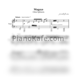 Ноты Chris Spheeris - Magaya (Piano cover) - предпросмотр