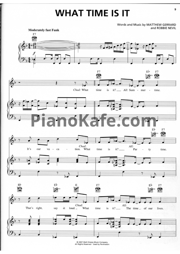 Ноты High school musical 2 (Книга нот) - PianoKafe.com