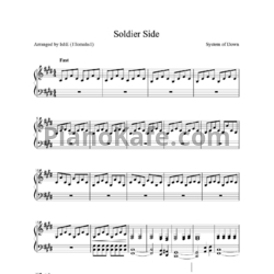 Ноты Александр Вертинский - Аленушка - предпросмотр